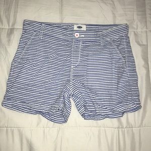Striped relaxed shorts